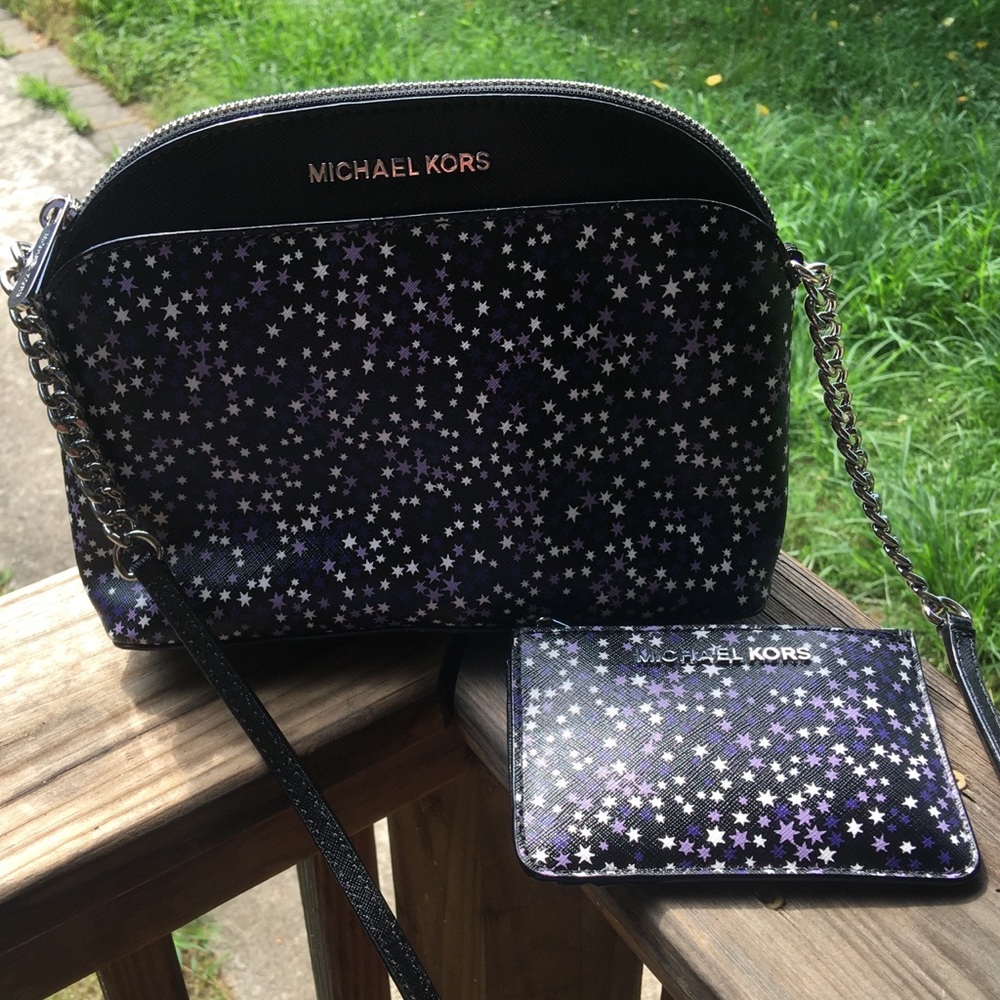 Michael Kors Emmy crossbody and matching wallet